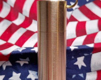 V3.5 Brass Lip Balm sleeve/Edc/Edc gear/Edc gift/Lip Balm Holder/Edc Lip Balm/Tactical gear/Tactical gift/Tactical lip balm/Lip care