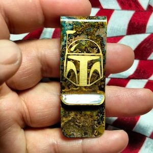 Brass Shipwreck Money Clip/Edc/Edc gear/Edc gift/Edc Money Clip/Tactical gear/Tactical gift/Tactical Money Clip/Everyday carry/Edc clip
