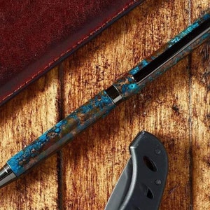 Copper Shipwreck Twist pen/Edc/Edc gear/Edc pen/Edc gift/Everyday carry/Tactical pen/Tactical gear/Tactical gift/Copper Pen/Edc Copper