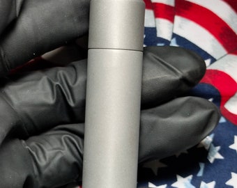 V3.6 Titanium Lip Balm sleeve/Edc/Edc gear/Edc gift/Tactical gear/Tactical gift/Everyday carry/Lip balm holder/Everyday carry/Lip care/Mens/