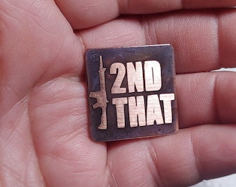 Copper Ranger Eye Patch: 2nd Amendment Tactical Morale Patch