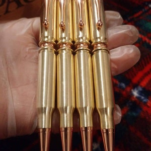 Brass 308 Twist pen/Edc/Edc gear/Edc pen/Edc gift/Everyday carry/Tactical pen/Tactical gear/Tactical gift/Brass Pen/Edc Brass