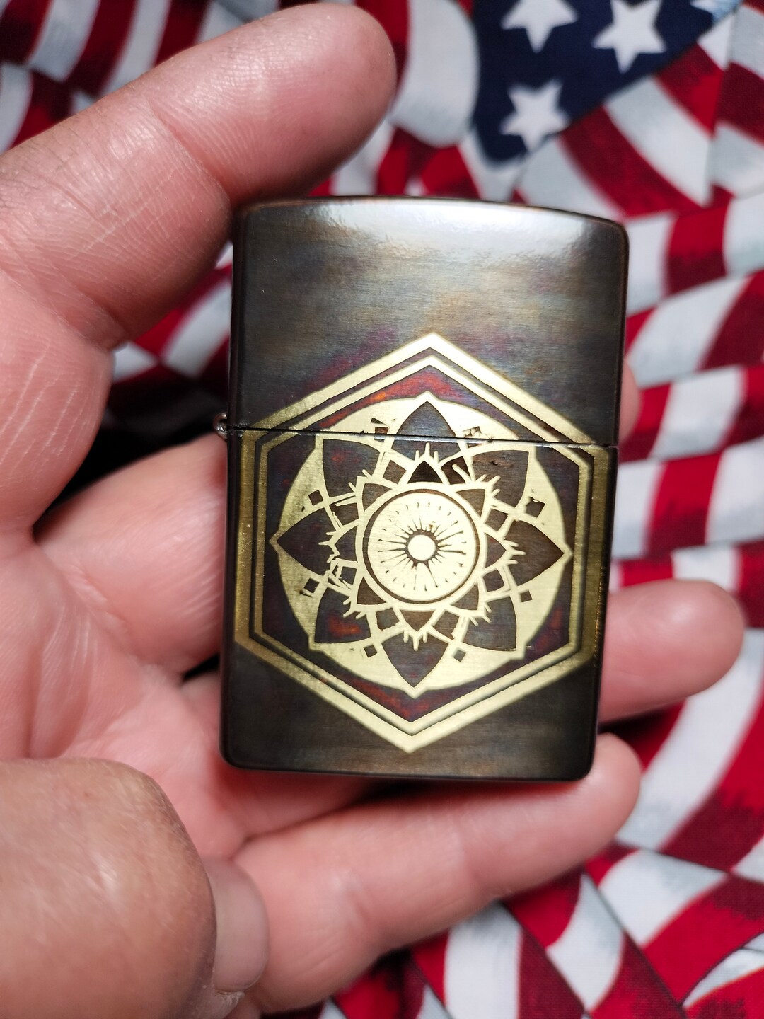 Brass Lighter Case/lighter Case/edc Lighter/tactical Lighter/edc Gear