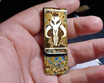Brass Shipwreck Money Clip/Edc/Edc gear/Edc gift/Edc Clip/Tactical gear/Tactical gift/Tactical clip/Everyday carry/Father's day gift