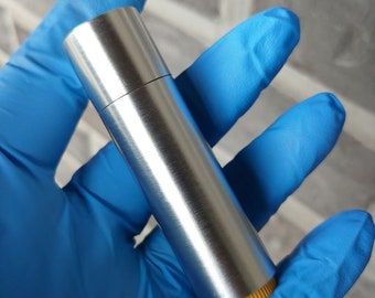 V3.1 Titanium Lip Balm sleeve/Edc/Edc gear/Edc gift/Tactical gear/Tactical gift/Everyday carry/Lip balm holder/Everyday carry/Lip care/Mens