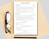 Create Your Perfect ATS-Friendly Resume: Simple and Editable Templates for MS Word, Including One-Column and Traditional Options