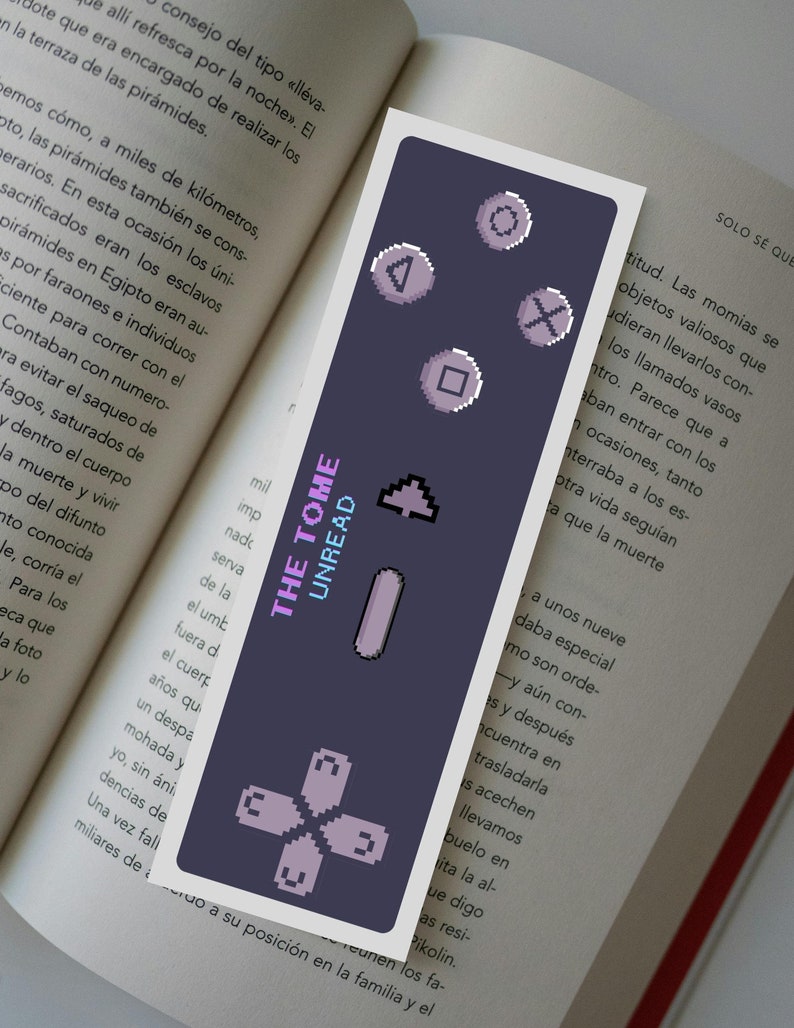 4 Printable Bookmarks Inspired by Games for Booklovers and Gamers ...