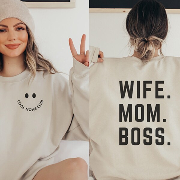 Woman Boss Mom Shirt - Etsy