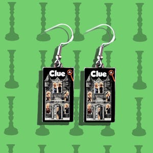 Clue VHS Earrings