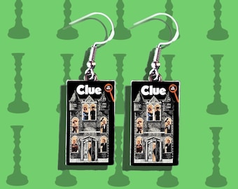 Clue VHS Earrings