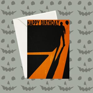 Halloween Movie Birthday Card: Horror Film Fan Gift (5x7)