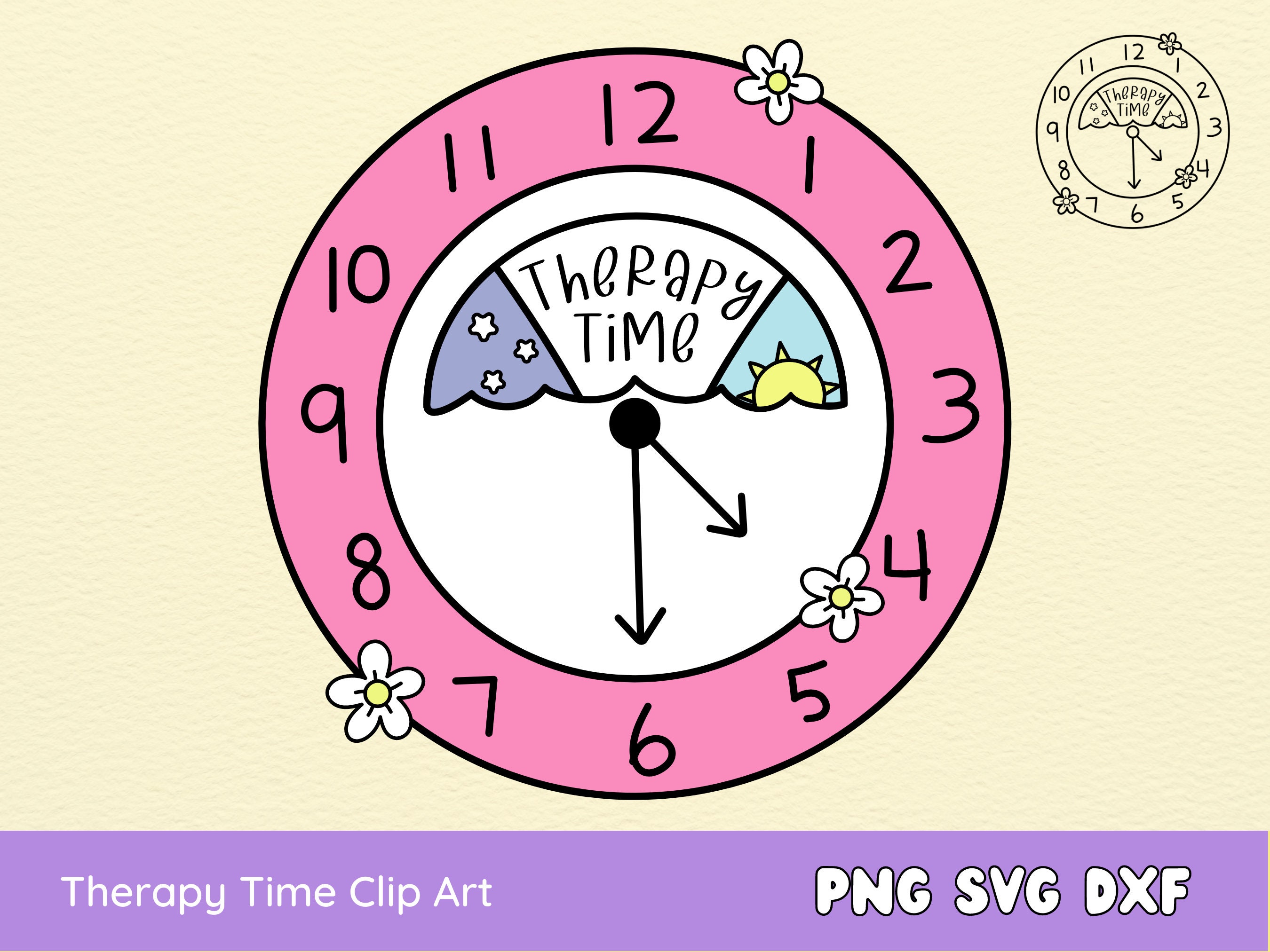 Therapy Time Clip Art Mental Health Matters Trendy Love - Etsy