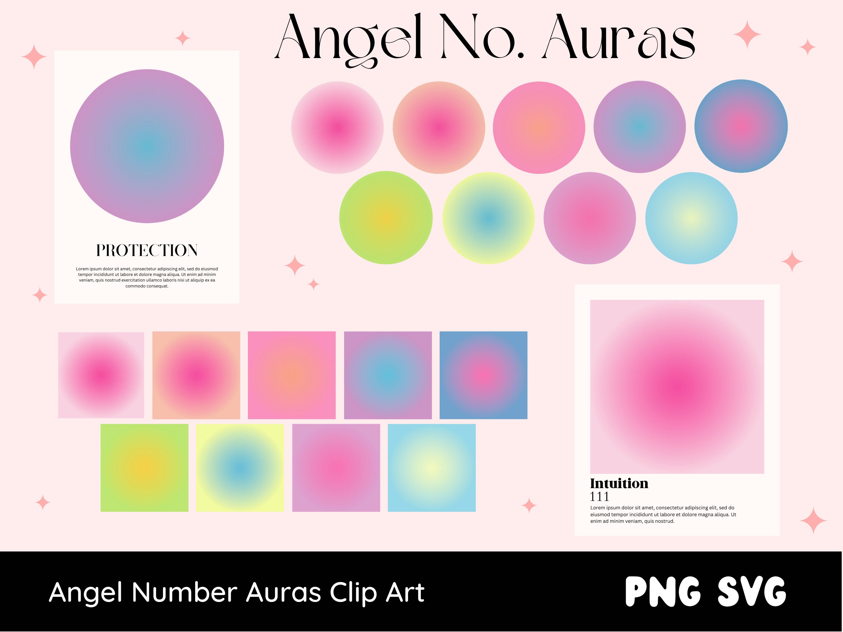 Metallic Foil Stickers – Aura Print
