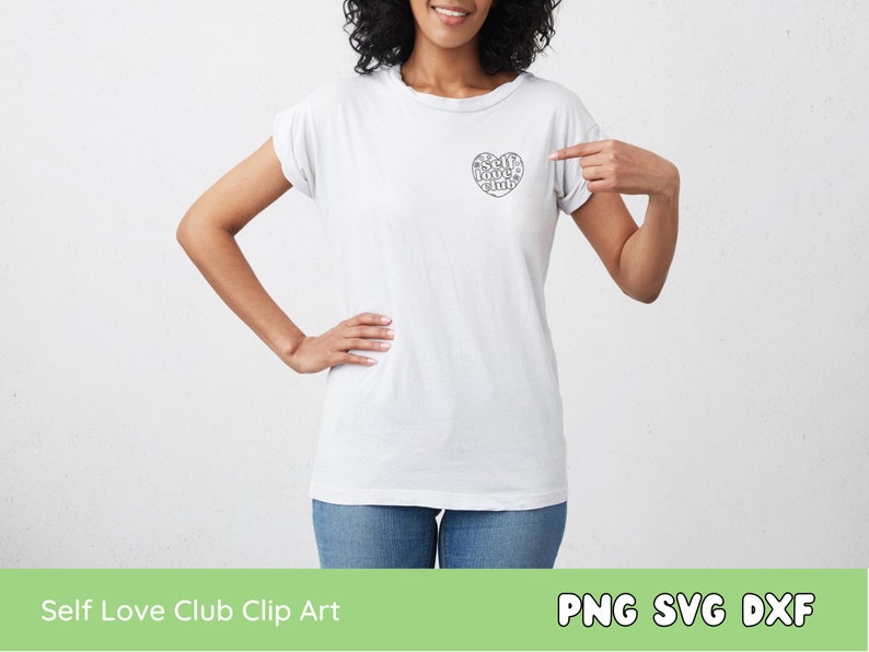 Self Love Club SVG PNG Self Love Svg Mental Health Svg You - Etsy