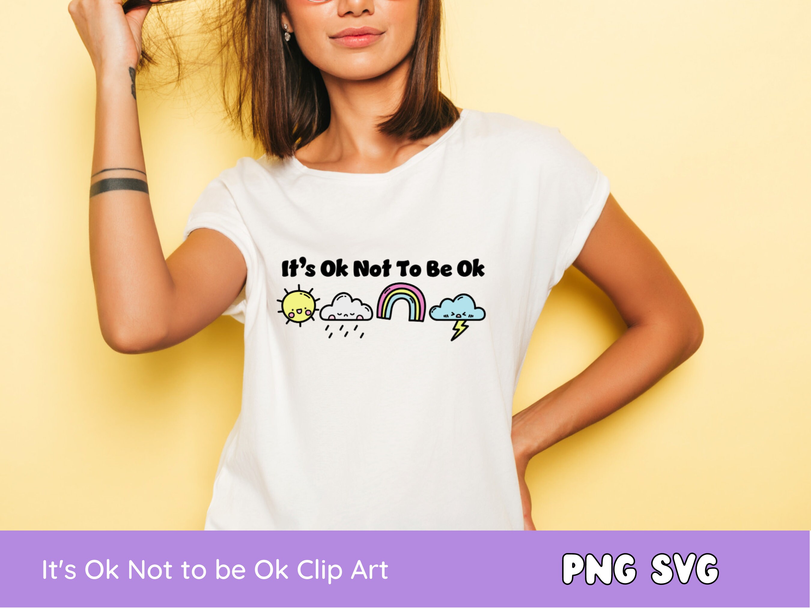 It's Ok Not to Be Ok SVG Doing My Best Svg Mental Health - Etsy