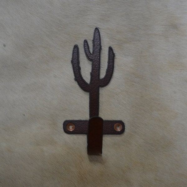 Hook Saguaro Cactus Wall Art Metal Cactus Hook Back Pack Southwest Hook Coat Rack Desert Towel Hook Gift Nursery Laundry Hook Rustic Cactus