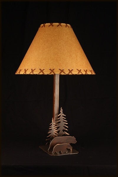 Fishing Lodge Lamp 
