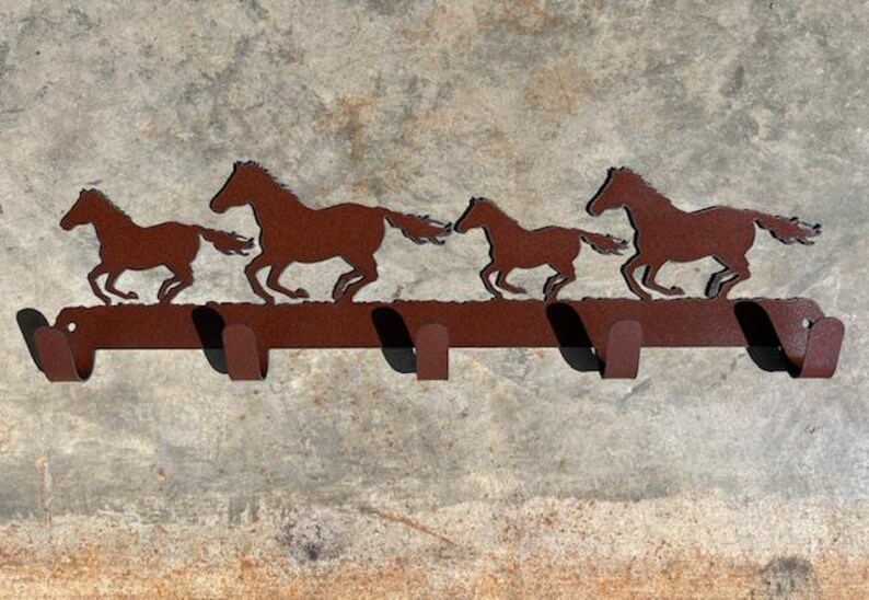 TheRusticPatina Horse Wall Hooks - Thumbnail 2