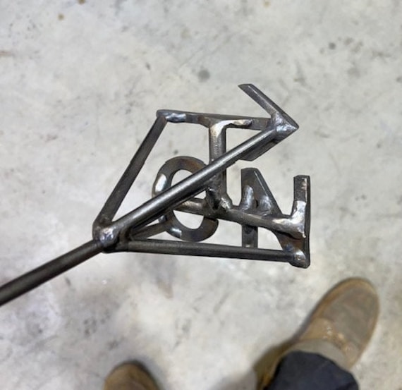 Custom Branding Iron: Handmade Western Wedding Unity Ceremony Brander. Personalized Gift. 4,6,8 inch with 20inch handle