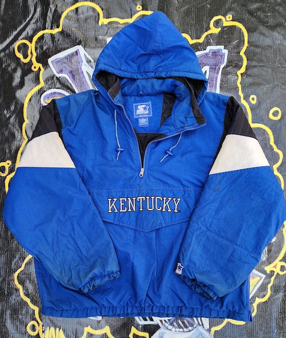 KENTUCKY ナイロンジャケット　Lサイズ Vintage 90s Kentucky University Wildcats Starter Pouch Jacket XL