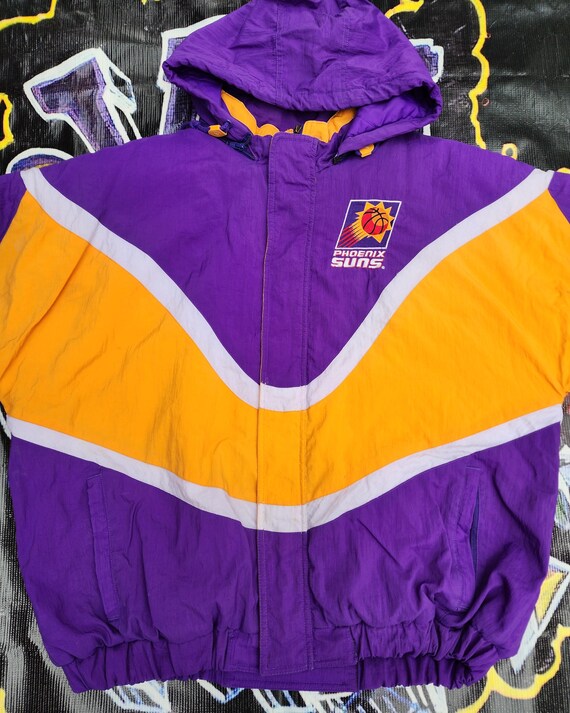Vintage 1990s Phoenix Suns Apex One Wave Puffer Jacket XL - Etsy