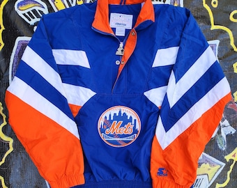 Vintage 90s New York Mets Starter Windbreaker Jacket XXL - Etsy