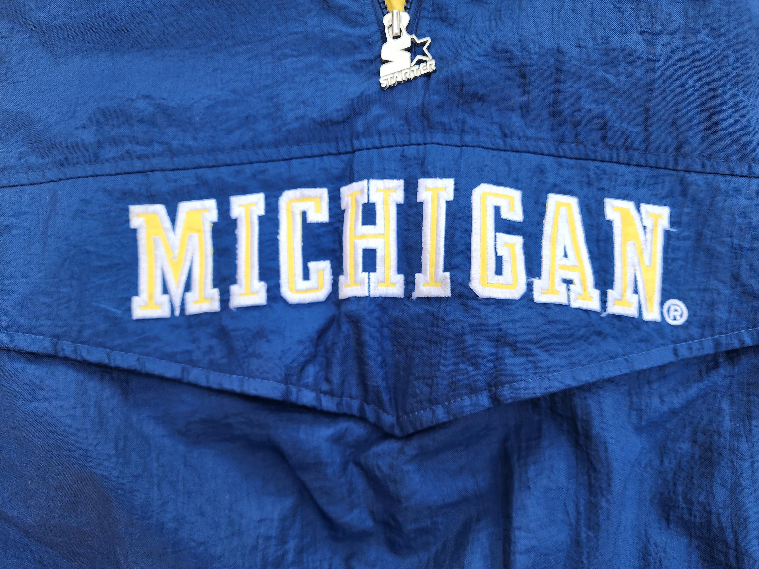 Vintage 1990s University of Michigan Wolverines Starter Pouch