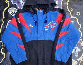 Vintage 1990s Buffalo Bills Apex One Pro Line Puffer Jacket Large