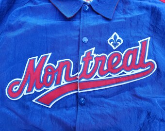 Vintage 90s Montreal Expos Starter Nylon Jacket XL - Etsy Canada