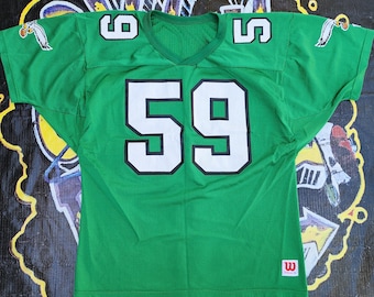 Vintage 1990s Philadelphia Eagles Wilson Jersey #59 Mike Mamula Large