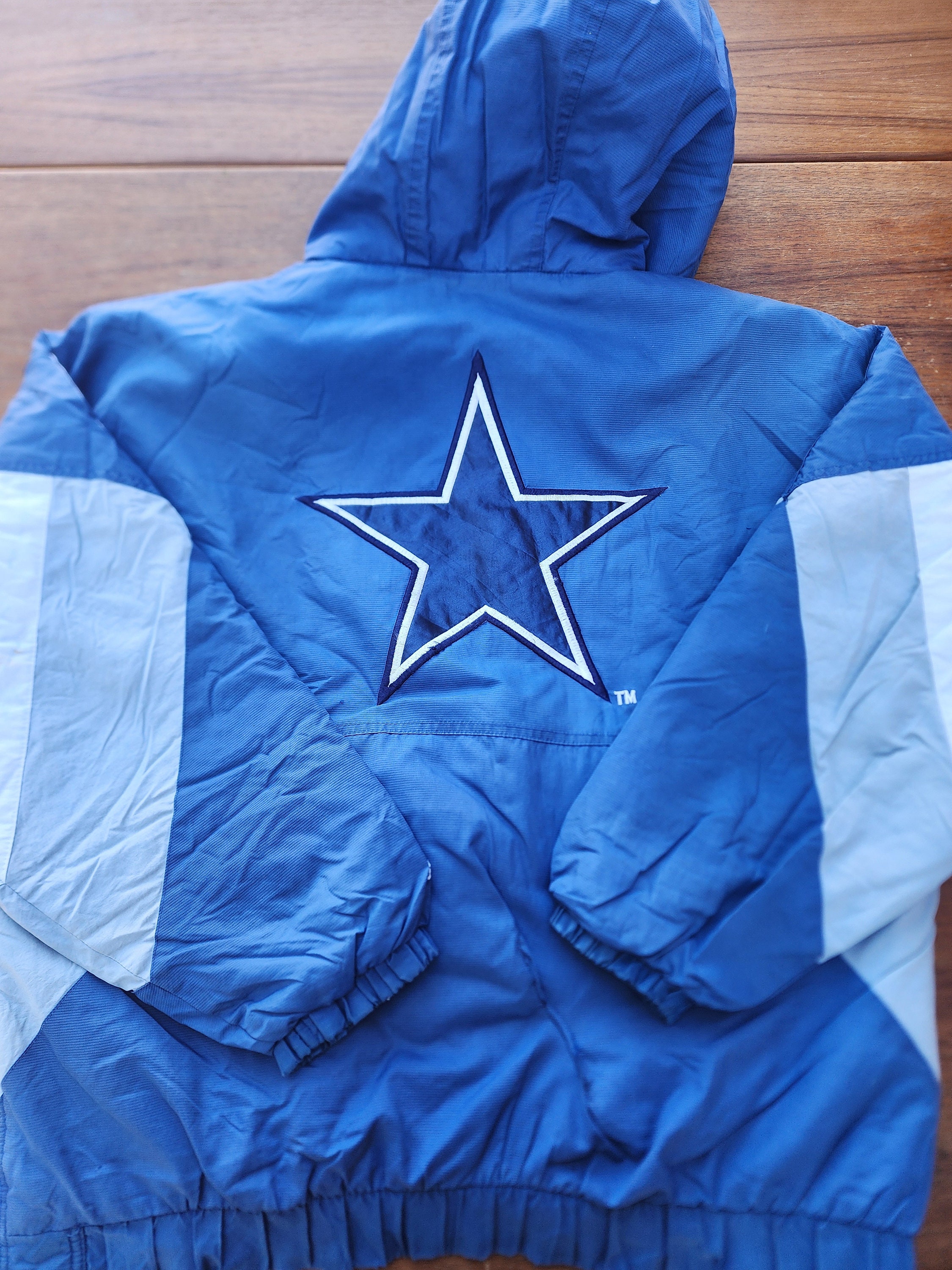 Vintage 1990s Dallas Cowboys Starter Pouch Jacket Medium - Etsy