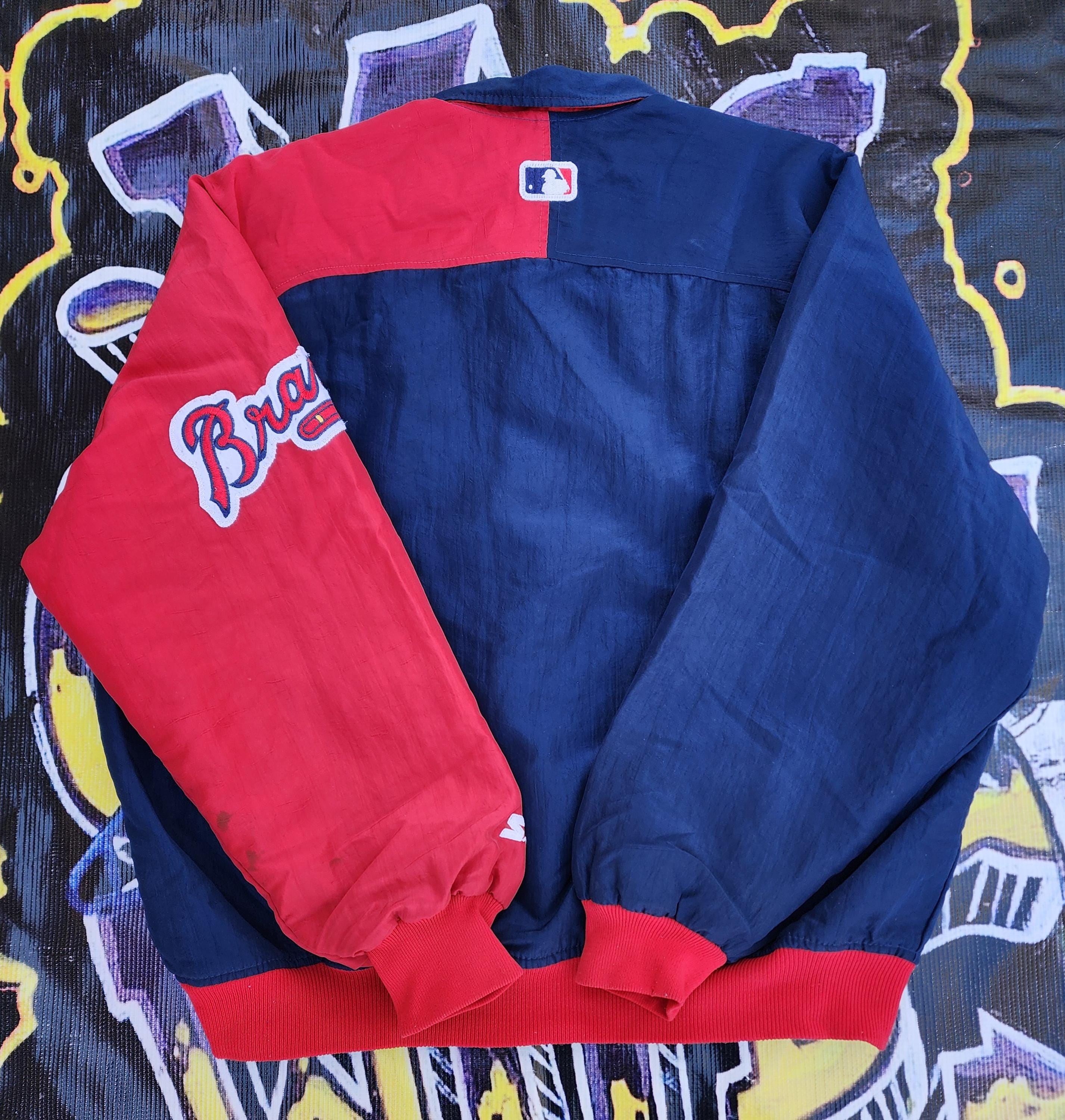 Vintage 1990s Atlanta Braves Starter Diamond Collection Jacket