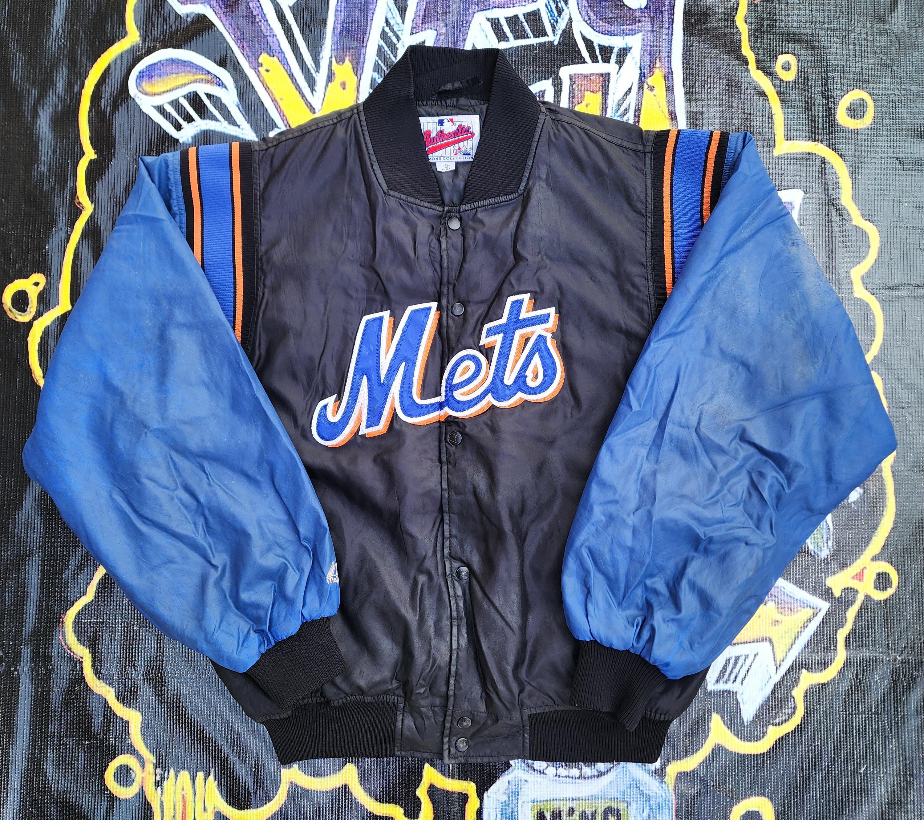 90sSTARTER NYMETsヴィンテージジャケット New York Mets 1990s Vintage Satin Starter Diamond Collection