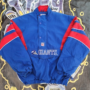 Vintage 1990s New York Giants Starter Pouch Jacket XL