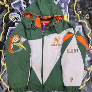 Miami Hurricanes Starter Jacket - Etsy