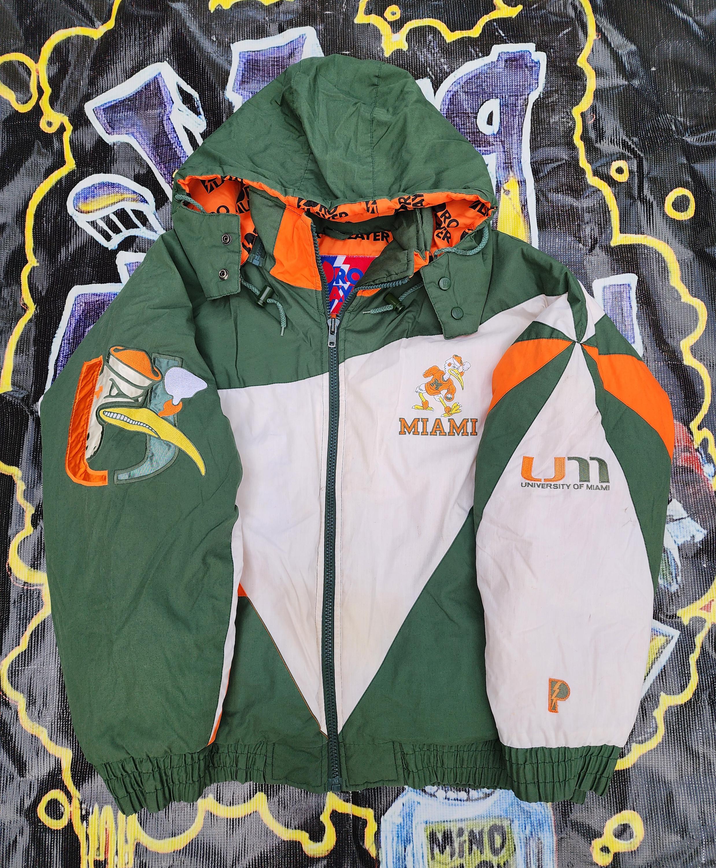 Miami Hurricanes Vintage Jacket - Etsy