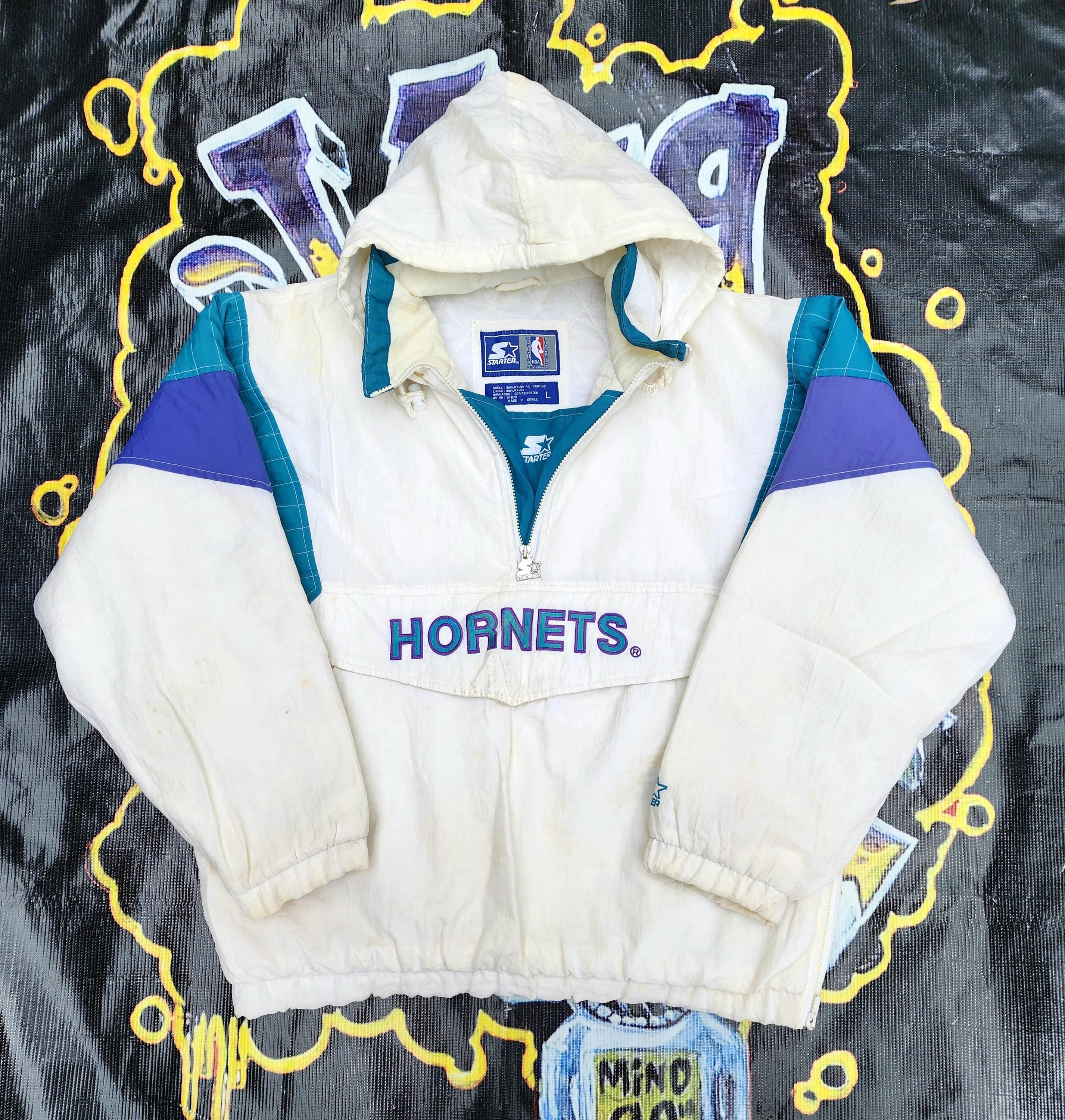 激レア 90s NBA STARTER ホーネッツ 襟高 レザージャケット 90s Starter Jackets Hornets - Etsy