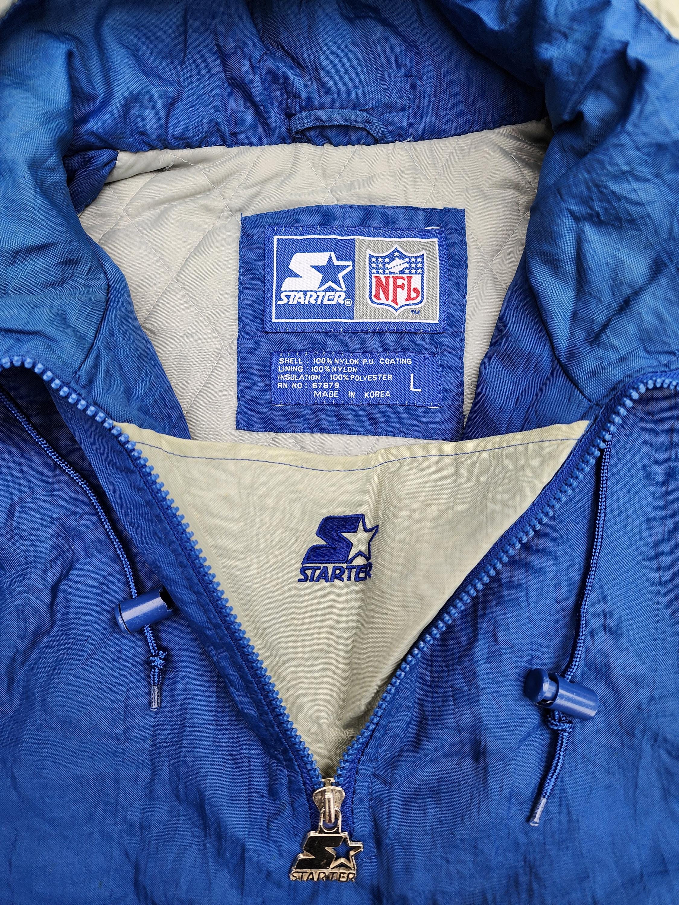 Vintage 90s Detroit Lions Starter Pouch Jacket L Vtg NFL - Etsy