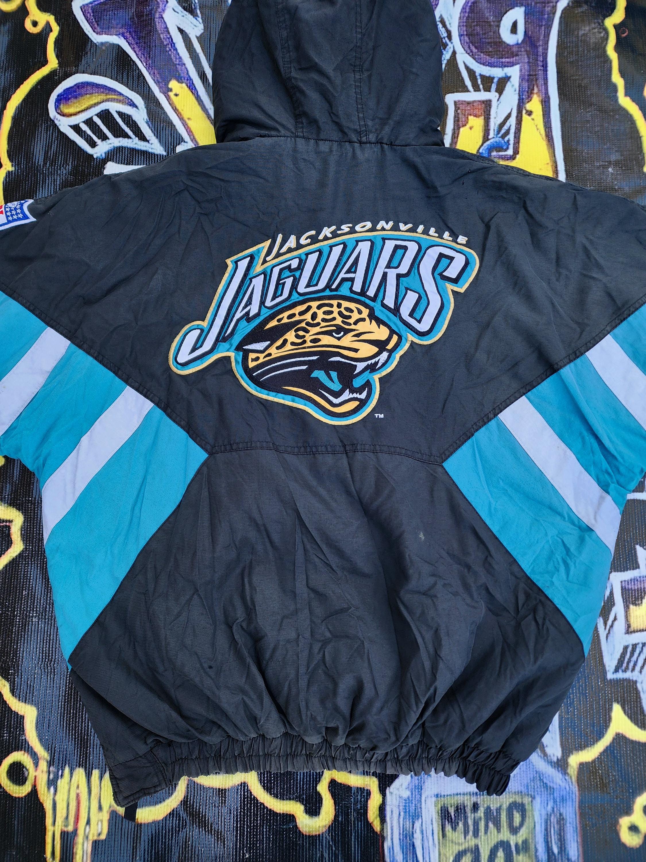Vintage 1990s Jacksonville Jaguars Starter Pouch Space Font Jacket