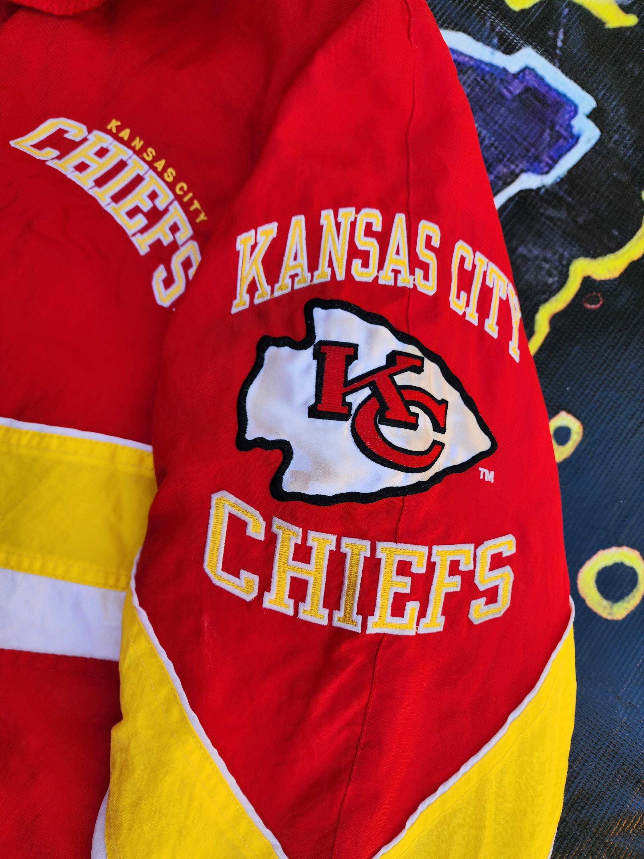 希少】 スターター NFL CHIEFS ジャケット XXL 古着 y2k - メルカリ