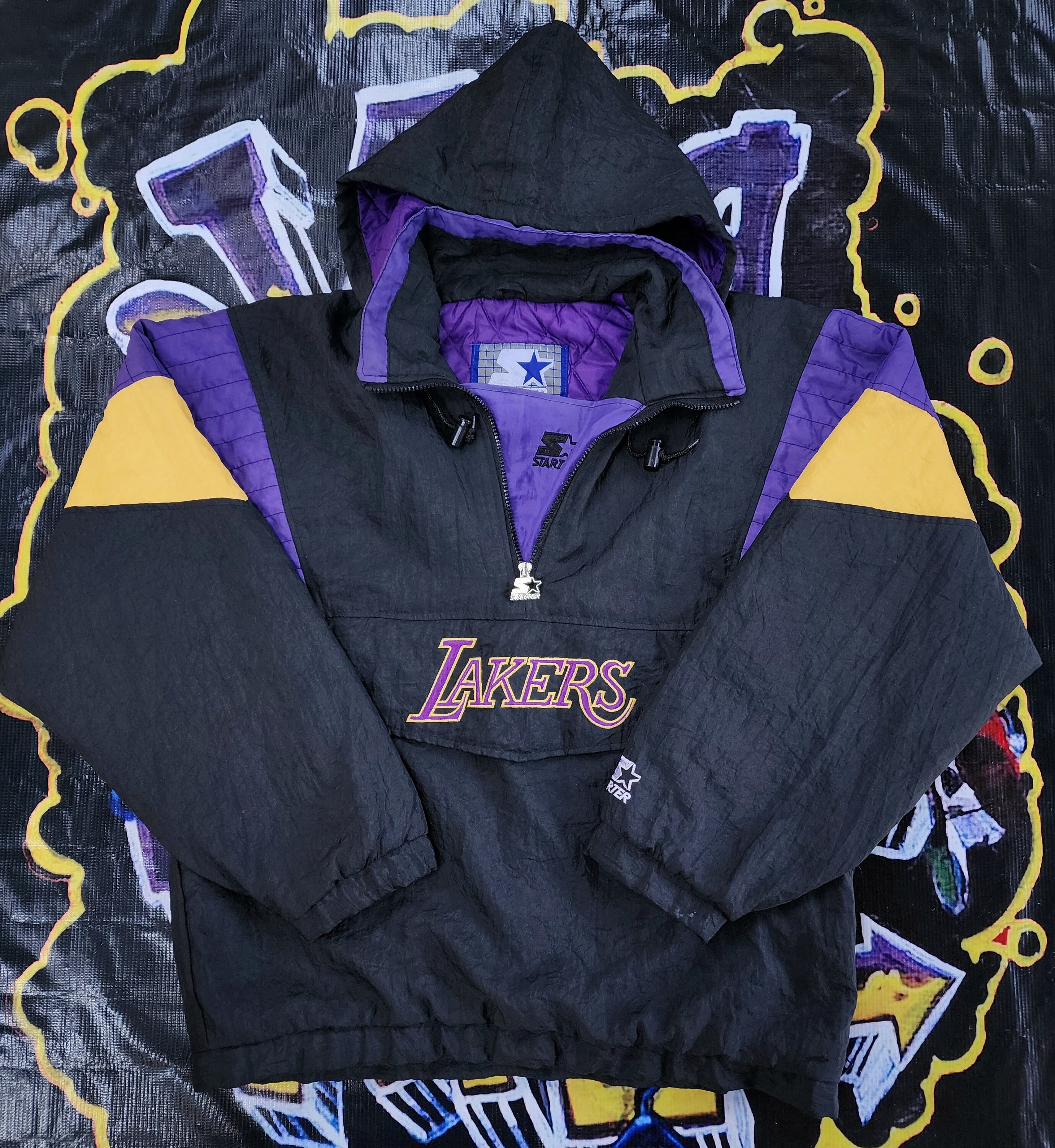 Lakers starter jacket 90s hotsell