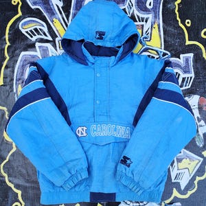 North Carolina Starter Jacket - Etsy