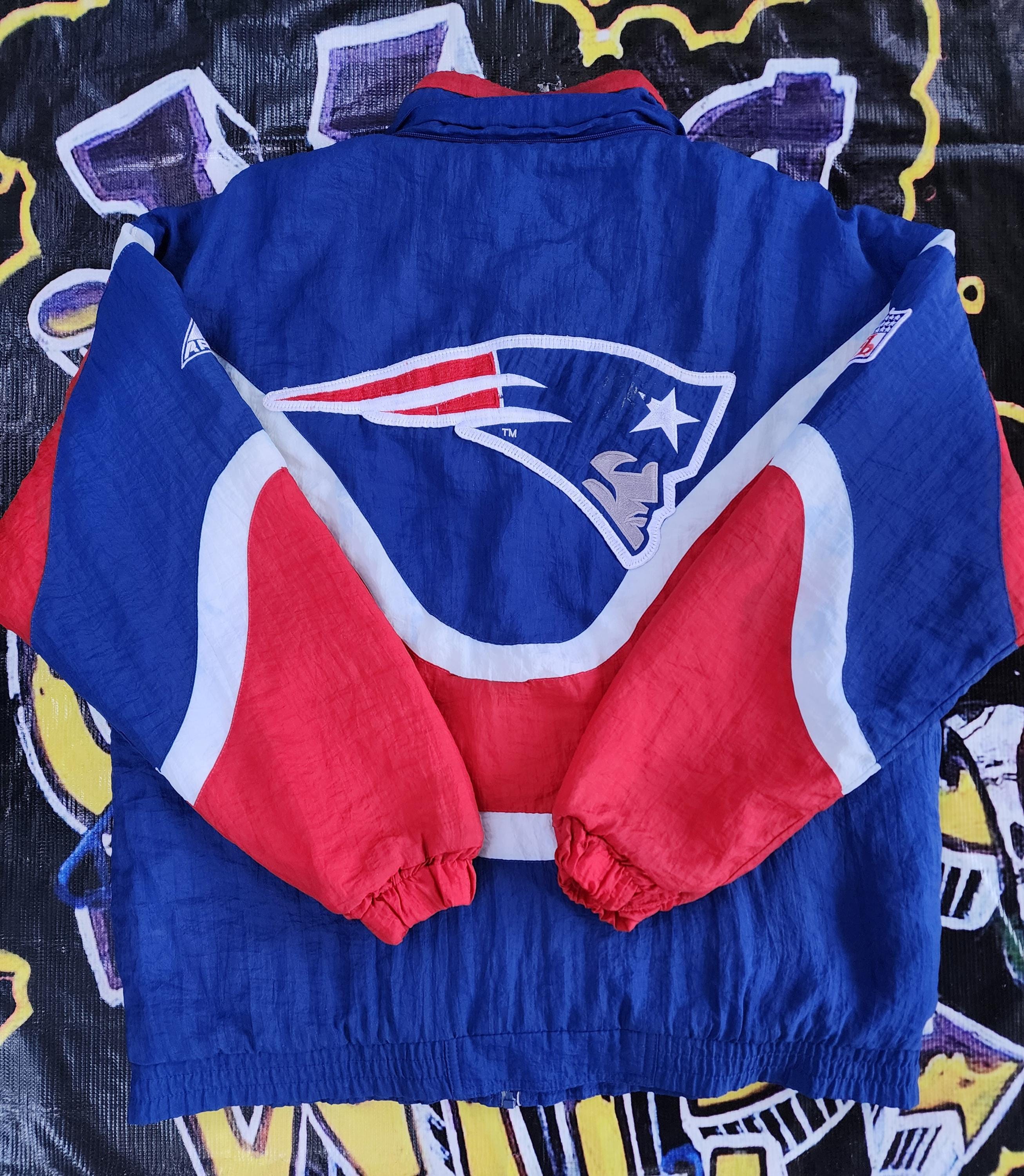 90s apex one NFL Patriots ナイロンジャケット NFL APEX ONE PRO LINE エイペックスワン ナイロンジャケット