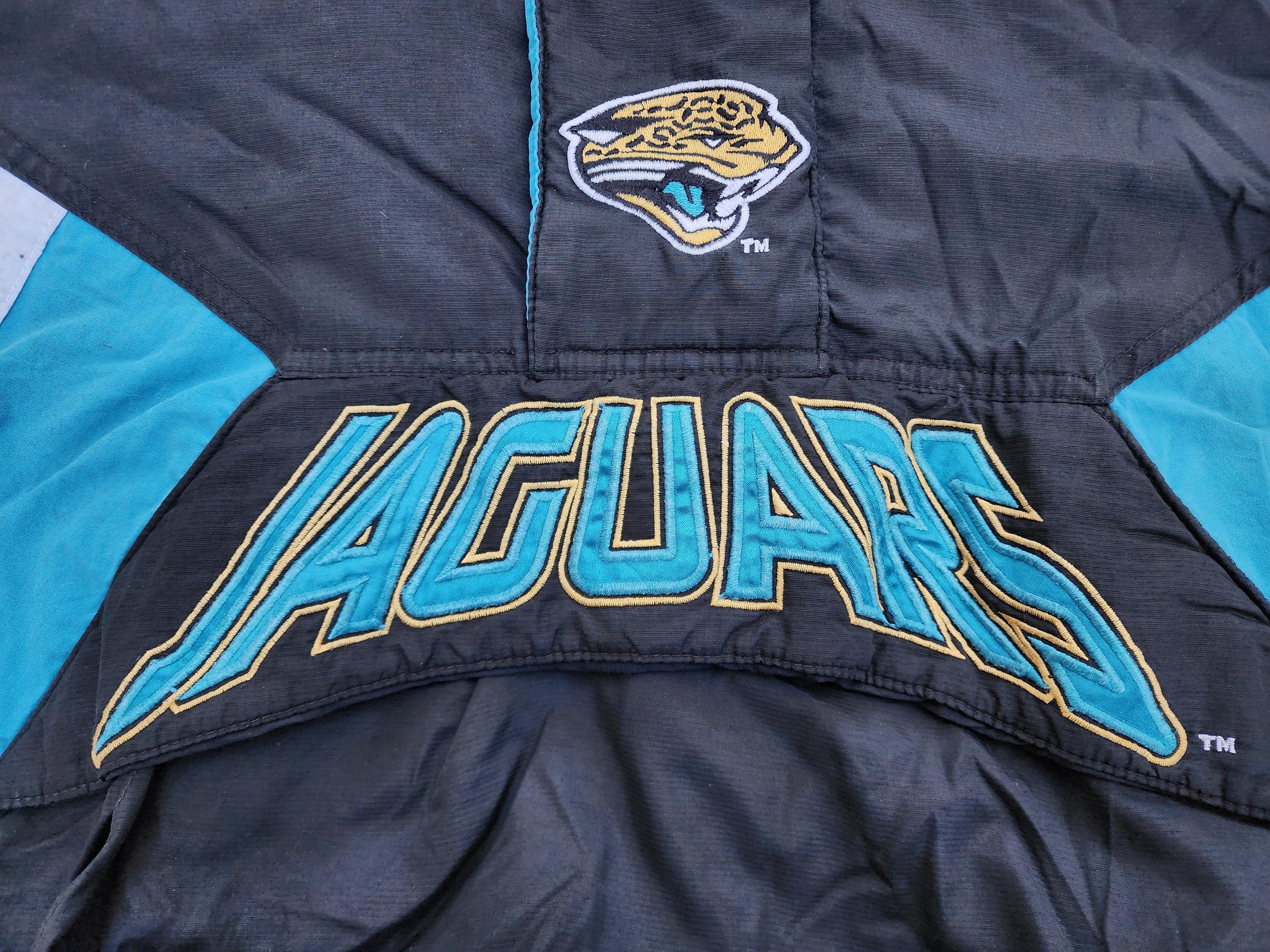 Vintage 1990s Jacksonville Jaguars Starter Pouch Space Font Jacket 