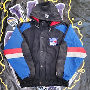 Vintage 1990s New York Rangers Starter Full Zip Jacket XL