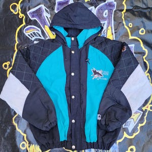 難有Jeff Hamilton San jose sharks スタジャン 難有Jeff Hamilton San jose sharks スタジャン