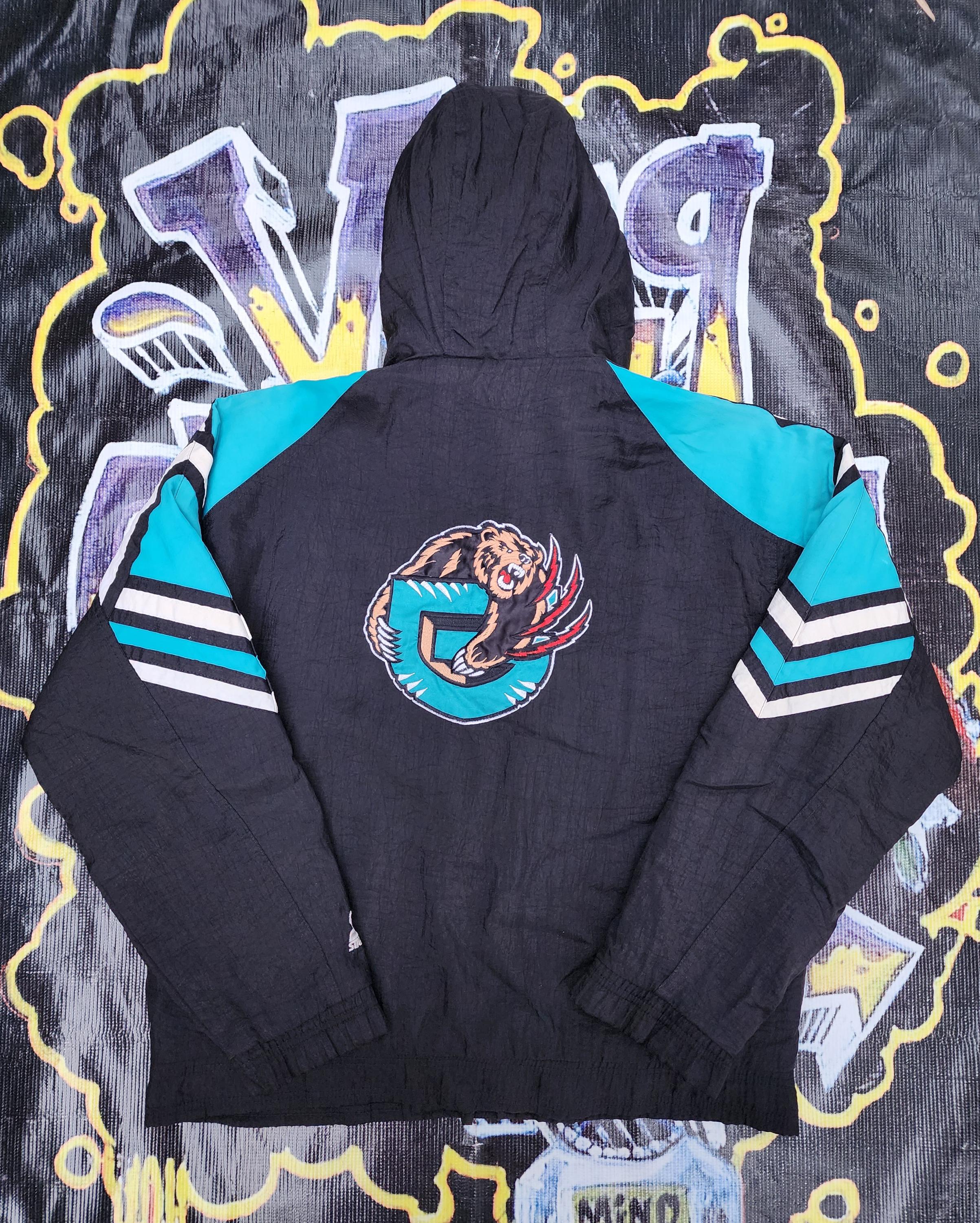 Rare!!! Vintage 90s Memphis Grizzlies Starter Rare Logo Puffer