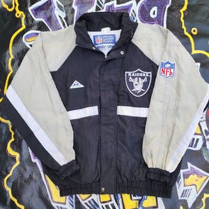 Vintage 1990s Oakland Raiders Apex One Light Jacket XL - Etsy
