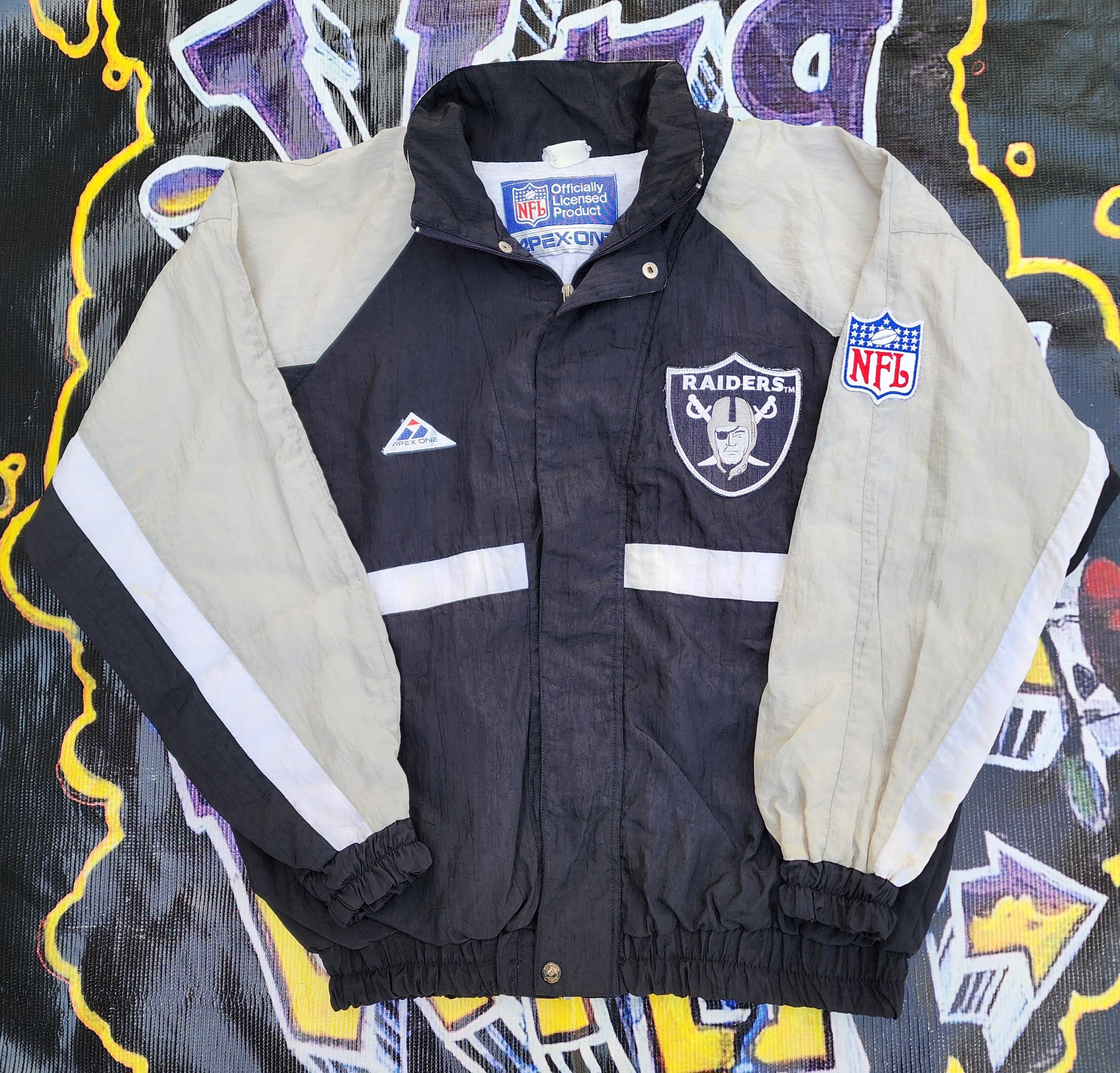 NFL RAIDERS フード付きジャケット XL ヴィンテージ