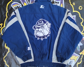 Vintage 1990s Georgetown Hoyas Starter Full Zip Jacket L/XL - Etsy